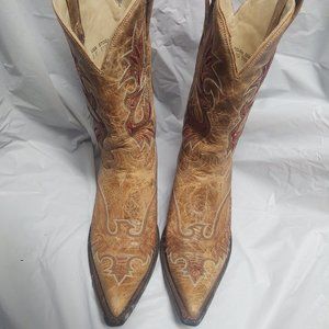 Women's Corral Eagle Stitched R1964 Cowboy Boots (8M)